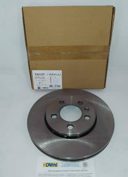 Dafmi TD137 - Brake Disc autospares.lv