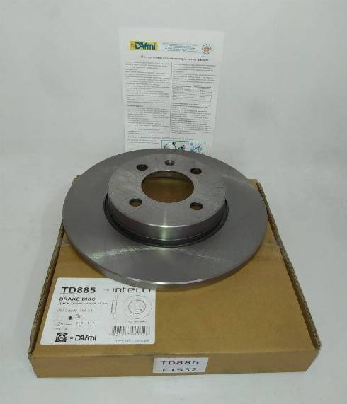 Dafmi TD885 - Brake Disc autospares.lv