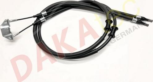 DAKAtec 600050 - Cable, parking brake autospares.lv