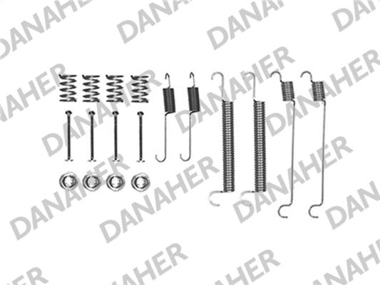 Danaher 7547 - Accessory Kit, brake shoes autospares.lv