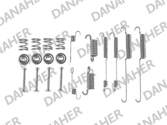 Danaher 7600 - Accessory Kit, brake shoes autospares.lv