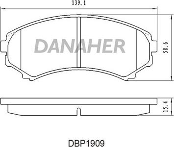 Jurid 572497J-D - Brake Pad Set, disc brake autospares.lv