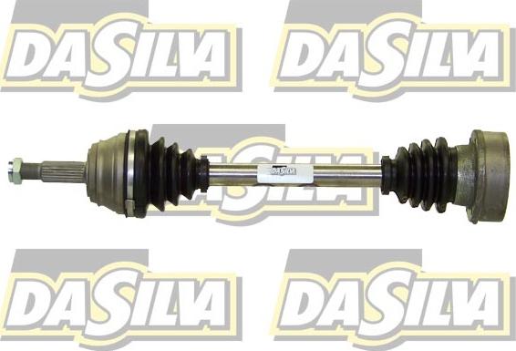 DA SILVA 9115T - Drive Shaft autospares.lv