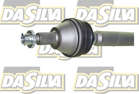 DA SILVA 9260T - Drive Shaft autospares.lv