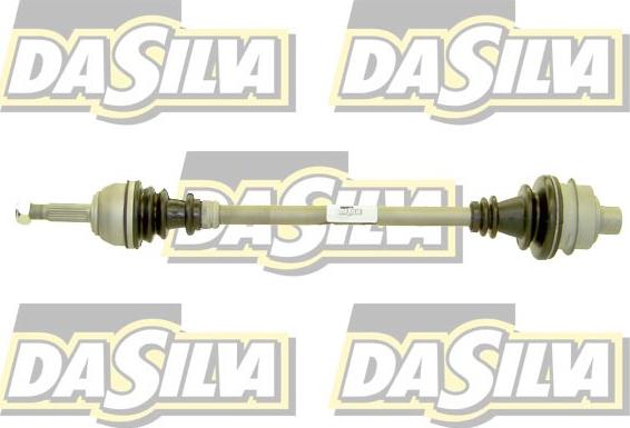 DA SILVA 496T - Drive Shaft autospares.lv