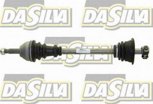 DA SILVA JC491 - Drive Shaft autospares.lv