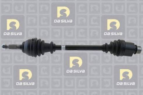 DA SILVA JC431 - Drive Shaft autospares.lv