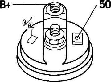 DA SILVA 040875 - Starter autospares.lv