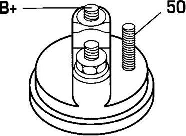 DA SILVA 040873 - Starter autospares.lv