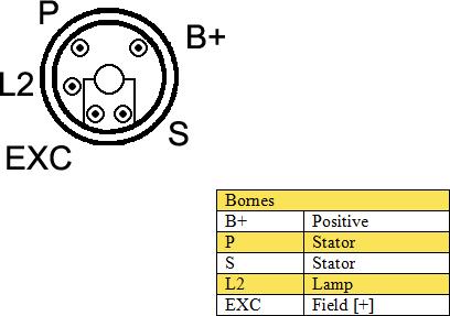 DA SILVA 050000 - Alternator autospares.lv