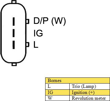 DA SILVA 030311 - Alternator autospares.lv