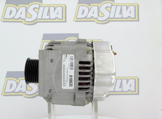 DA SILVA 010635 - Alternator autospares.lv