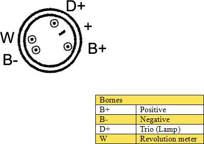 DA SILVA 011347 - Alternator autospares.lv