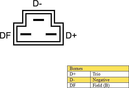 DA SILVA 010265 - Alternator autospares.lv