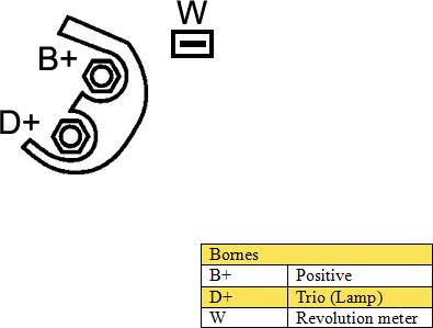 DA SILVA 050102 - Alternator autospares.lv