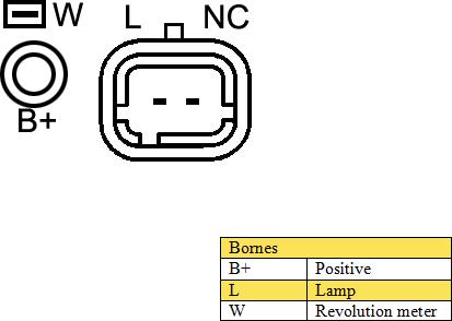 DA SILVA JA010482 - Alternator autospares.lv