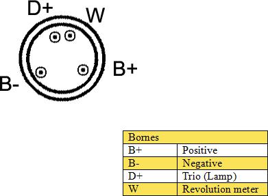 DA SILVA 010780 - Alternator autospares.lv