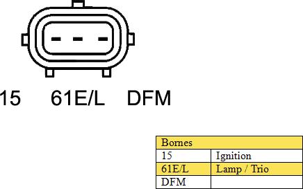 DA SILVA 010844 - Alternator autospares.lv