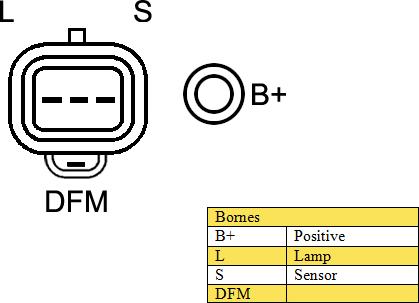 DA SILVA JA010216 - Alternator autospares.lv