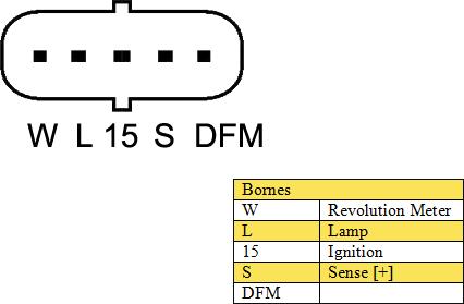 DA SILVA 012281 - Alternator autospares.lv