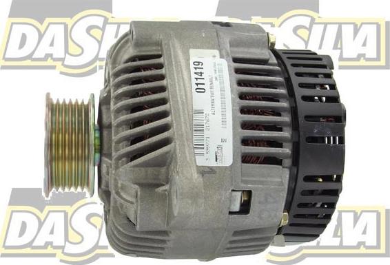 DA SILVA 011419 - Alternator autospares.lv