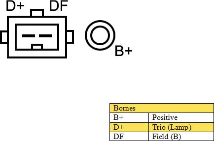 DA SILVA JA011315 - Alternator autospares.lv