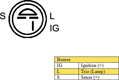 DA SILVA JA030784 - Alternator autospares.lv