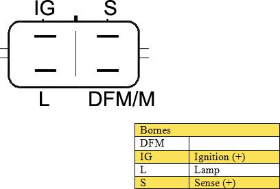 DA SILVA JA030506 - Alternator autospares.lv