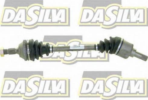 DA SILVA JC182A - Drive Shaft autospares.lv