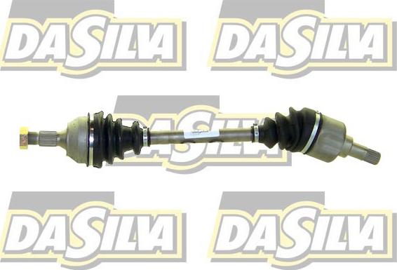 DA SILVA 182TBIS - Drive Shaft autospares.lv