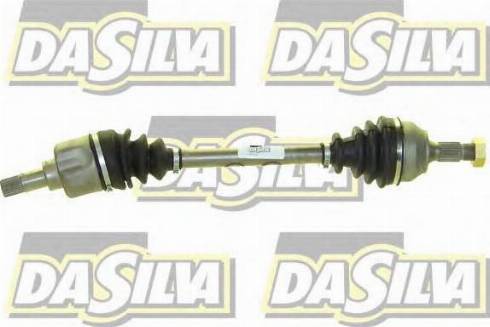 DA SILVA JC182 - Drive Shaft autospares.lv