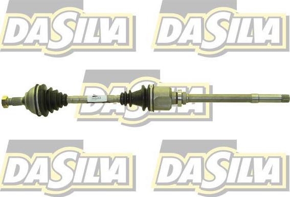 DA SILVA 346T - Drive Shaft autospares.lv