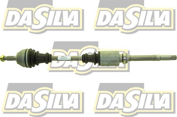 DA SILVA 334T - Drive Shaft autospares.lv