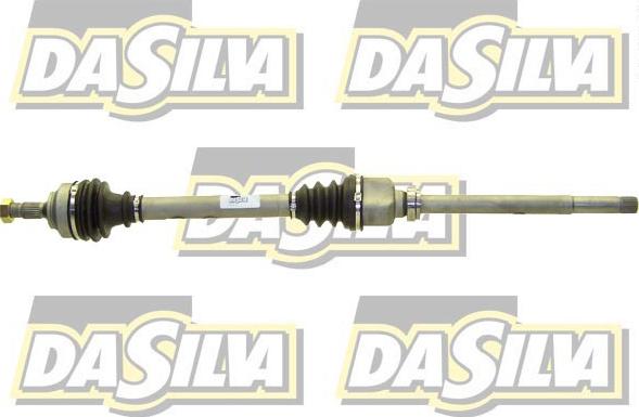 DA SILVA 3704T - Drive Shaft autospares.lv