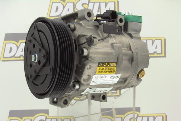 DA SILVA FC0406 - Compressor, air conditioning autospares.lv