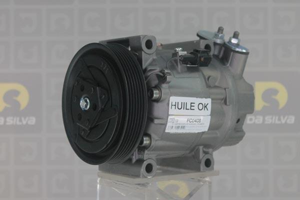 DA SILVA FC0408 - Compressor, air conditioning autospares.lv