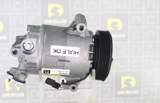 DA SILVA FC0419 - Compressor, air conditioning autospares.lv