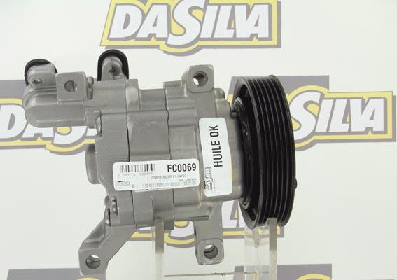 DA SILVA FC0069 - Compressor, air conditioning autospares.lv