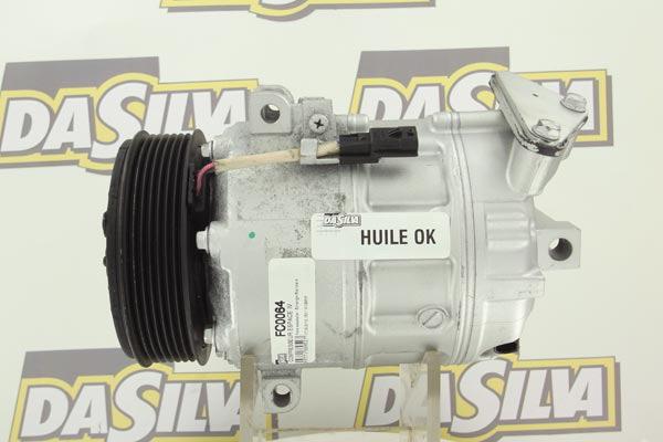 DA SILVA FC0064 - Compressor, air conditioning autospares.lv