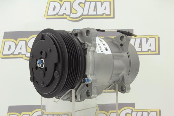 DA SILVA FC0001 - Compressor, air conditioning autospares.lv