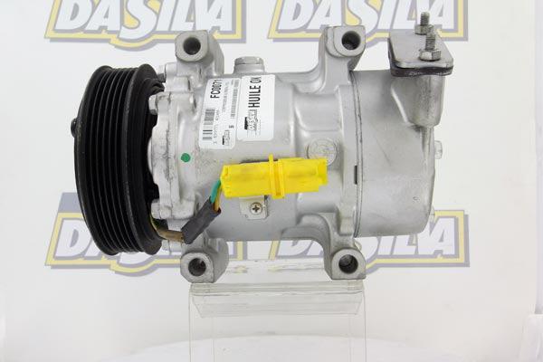 DA SILVA FC0071 - Compressor, air conditioning autospares.lv