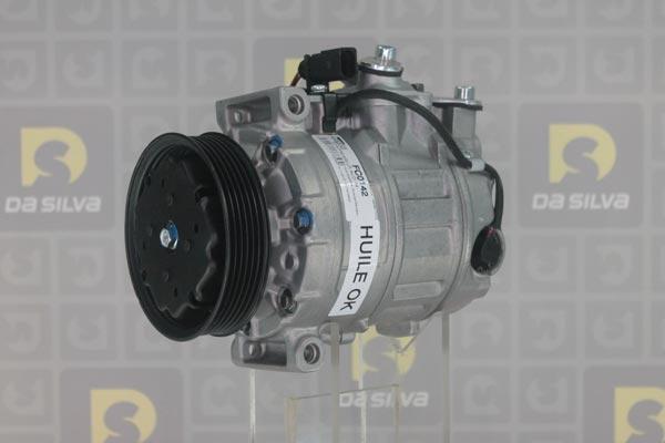 DA SILVA FC0142 - Compressor, air conditioning autospares.lv