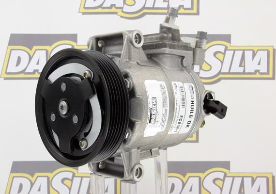 DA SILVA FC0161 - Compressor, air conditioning autospares.lv