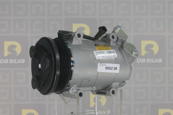 DA SILVA FC0114 - Compressor, air conditioning autospares.lv