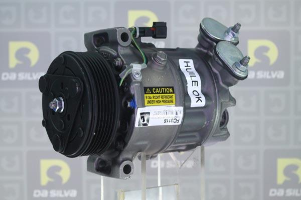 DA SILVA FC0115 - Compressor, air conditioning autospares.lv