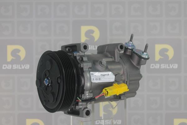 DA SILVA FC0117 - Compressor, air conditioning autospares.lv