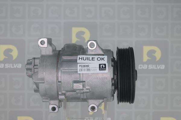 DA SILVA FC0840 - Compressor, air conditioning autospares.lv