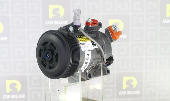 DA SILVA FC0841 - Compressor, air conditioning autospares.lv