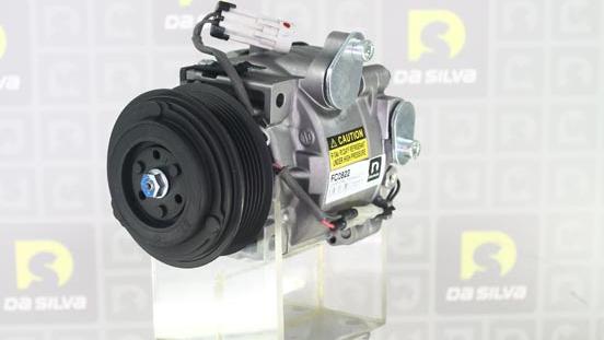 DA SILVA FC0822 - Compressor, air conditioning autospares.lv