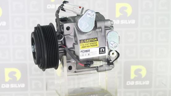 DA SILVA FC0822 - Compressor, air conditioning autospares.lv